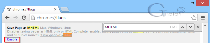 آموزش ذخیره صفحات وب با فرمت MHT در گوگل کروم