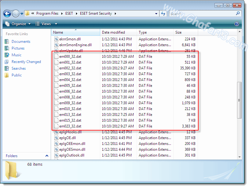 حل اخطار Error downloading update file